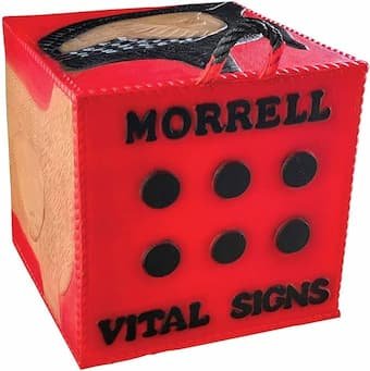 Morrell Vital Signs 30 Pound 450 FPS 6 Sided Any Tip 2 Combo Foam Target